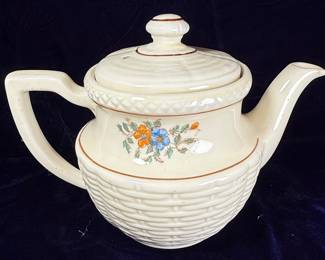Porcelier Vitreous China Teapot