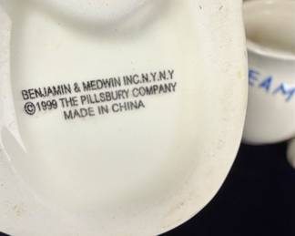 Pillsbury Doughboy Sugar and Creamer Set