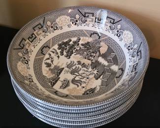 Royal Stafford Willow Pattern China Set