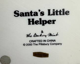 Santa's Little Helper Figurine by The Danbury Mint
