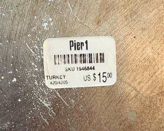 Pier 1 "Turkey" Charger Plates