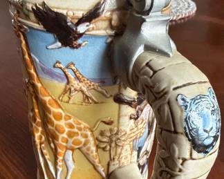 Busch Gardens "Extinction is Forever" Series Edition III Ceramic Stein
