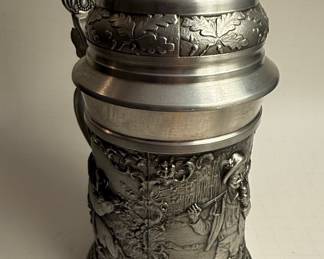 SKS Zinn 95% Pewter German Style Beer Stein