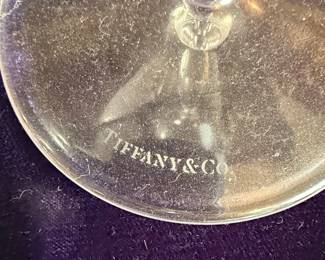 Tiffany & Co. Crystal Flutes