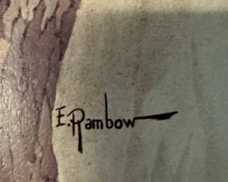 E. Rambow Barn Owl Print