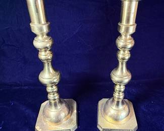 Venus Solid Brass Candlesticks (Pair)