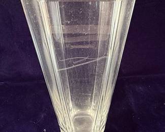 Tiffany & Co. "FLW" Hexagonal Crystal Ashtray