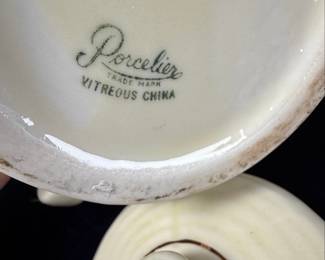 Porcelier Vitreous China Teapot