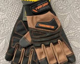 Trade Master Large Tan Duck Canvas Glove