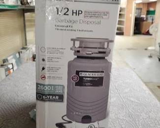 TurboGrind 1/2 hp. Continuous Feed Garbage Disposal