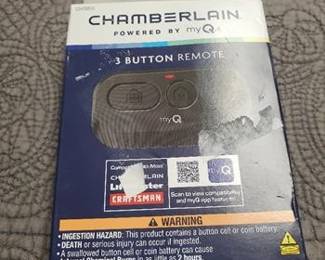 Chamberlain myQ 3 Door Garage Door Opener Remote
