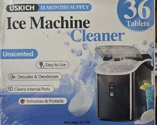 3 PACKS. USKICH Ice Machine Cleaner 36 Tablets Unscented
