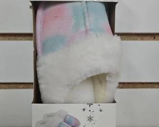 Festive Voice Collection Kids Tiedye Slipper