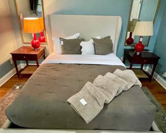 Pottery Barn Queen Bed