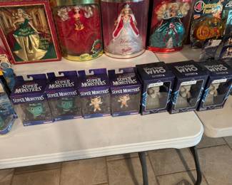 Super Monsters and Dr. Who figures