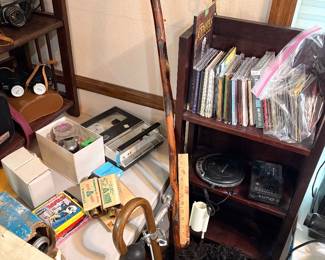 walkman, discman, canes etc.