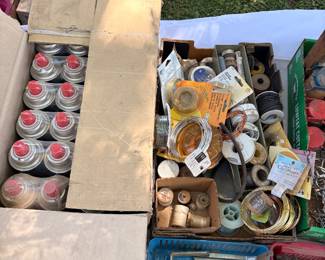 butane, wire and solder wire