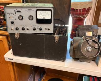General Scaler Ratemeter Nucleonic Corp., record player