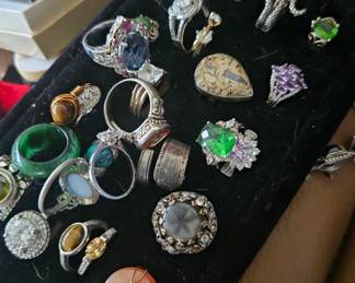 Vintage cocktail rings