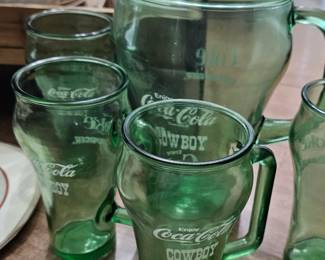 Coke "Cowboy" set