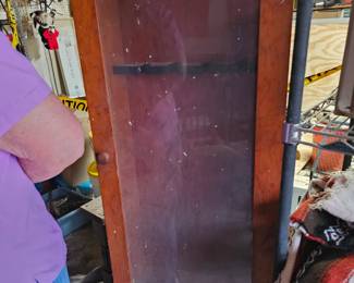 hand made gun cabinet