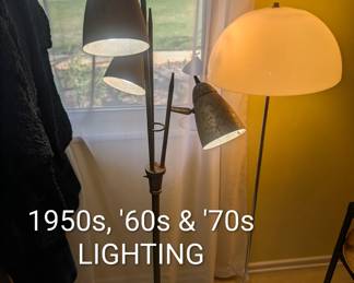 A handful of vintage lighting 