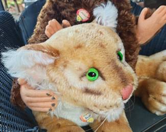 Steif Lion and Jocko Chimpanzee 