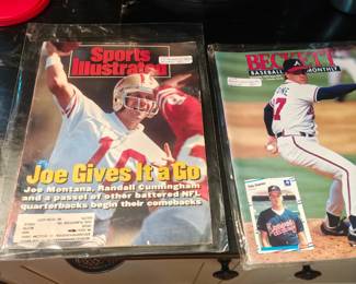 Vintage Sports illustrated magazines 
