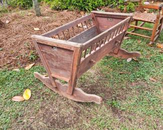 Antique Cradle circa 1700s