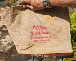 Vintage Cyclone Seed Sower 