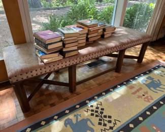 Thomas O'Brien Hickory Chair bench