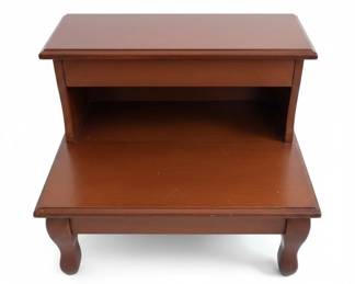 Wooden Bed Steps with Drawer