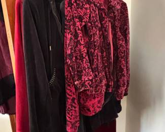 Assorted Womens Outerwear and Tops with Fur Collars fifth image