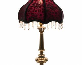 Dale Tiffany Ruby Beaded Table Lamp