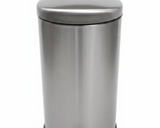 simplehuman Gallon Stainless Steel Step Trash Can