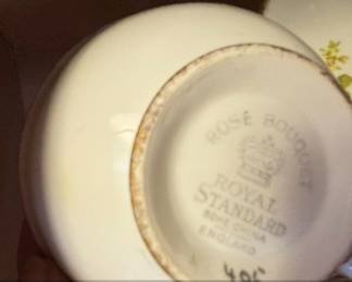Royal Standard Rose Bouquet Bone China Tea Set fifth image