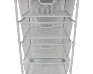 Origami Drawer Rolling Cart