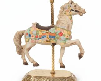 Westland Carousel Collection Porcelain Music Box