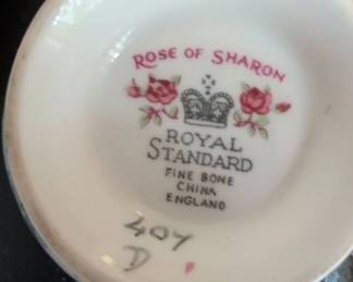 Royal Standard Rose of Sharon Tea Cup and Saucer Set second image