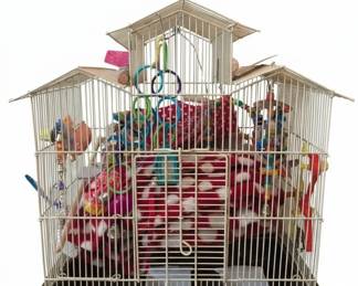 Yaheetech inch Roof Top Medium Parakeet Bird Cages with Accessories second image