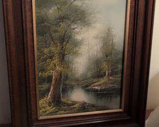 Forest Landscape Oil Painting