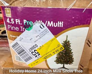 Holiday Home inch Mini Snow Tree fourth image