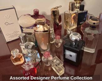 Assorted Designer Perfume Collection