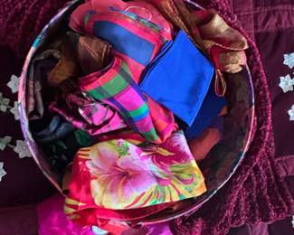 Assorted Silk Scarves