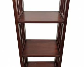 Casual Home Mission Style Shelf Folding Bookcase