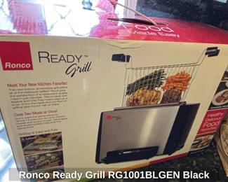 Ronco Ready Grill RGBLGEN Black