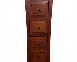 Mahogany Finish Drawer File Cabinet