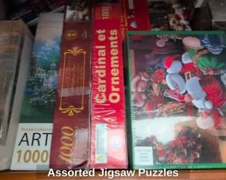 Assorted Jigsaw Puzzles