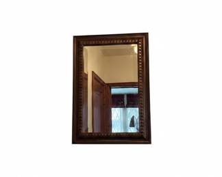 Ornate Gilt Wood Framed Mirror second image