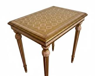 Chinese Chinoiserie Walnut Dressing Table and Stool, s